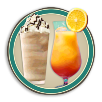 Milkshakes and cocktails Binebeca